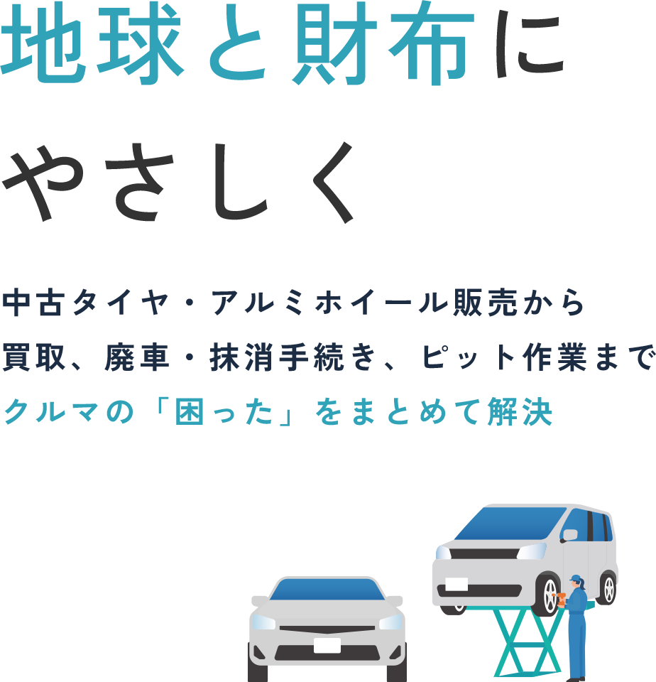 地球と財布にやさしく
